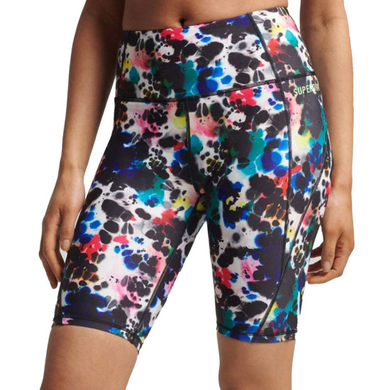 Superdry Γυναικείο ποδηλατικό κολάν Core Nine Inch Tight Shorts